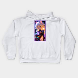 Anime Sci-Fi Cat Girl | Quality Anime Girl Artwork | Manga Girl Anime Art Kids Hoodie